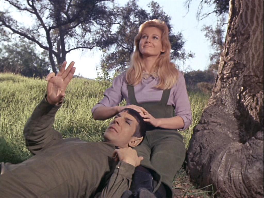 Spock and Leila Kalomi